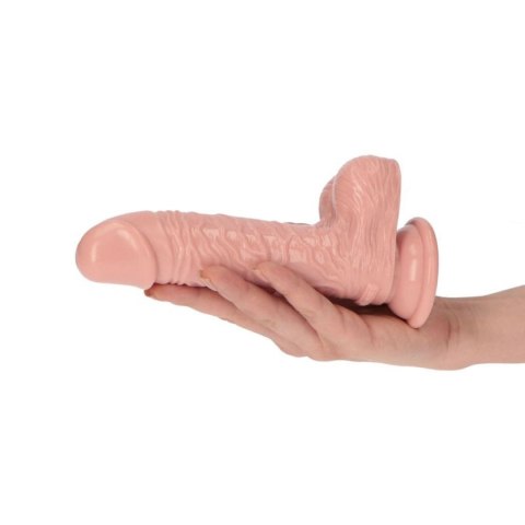 Realistyczne cieliste żylaste dildo z przyssawką Realistyczne cieliste żylaste dildo z przyssawką