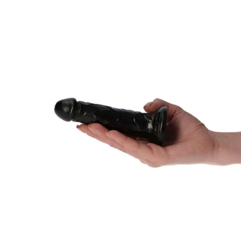 Realistyczne czarne żylaste dildo z przyssawką Realistyczne czarne żylaste dildo z przyssawką