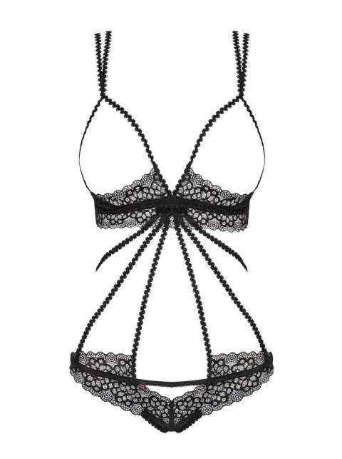 Erotyczne body otwarty biustonosz obsessive s/m Erotyczne body otwarty biustonosz obsessive s/m