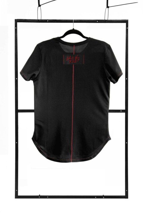 T-shirt men black S fashion T-shirt men black S fashion