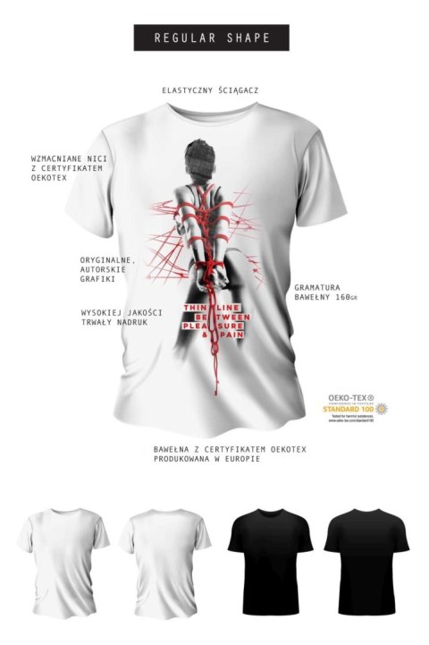 T-shirt men white L regular T-shirt men white L regular