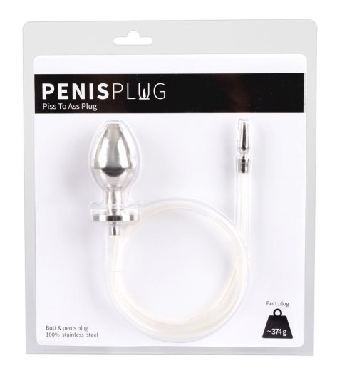 Korek analny tunel z plugiem do cewki pissing bdsm Korek analny tunel z plugiem do cewki pissing bdsm