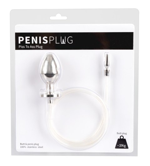 Korek analny tunel z plugiem do cewki pissing bdsm Korek analny tunel z plugiem do cewki pissing bdsm