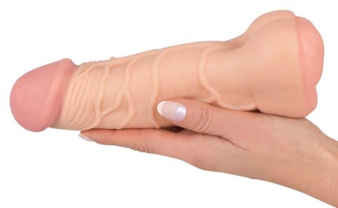 Przedłużka penisa masturbator 2w1 realistyczny sex Przedłużka penisa masturbator 2w1 realistyczny sex
