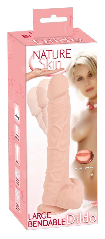 Realistyczne wyżyłowane dildo przyssawka 29,5 cm Realistyczne wyżyłowane dildo przyssawka 29,5 cm
