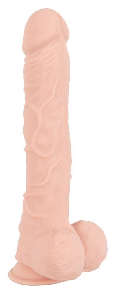 Realistyczne wyżyłowane dildo przyssawka 29,5 cm Realistyczne wyżyłowane dildo przyssawka 29,5 cm
