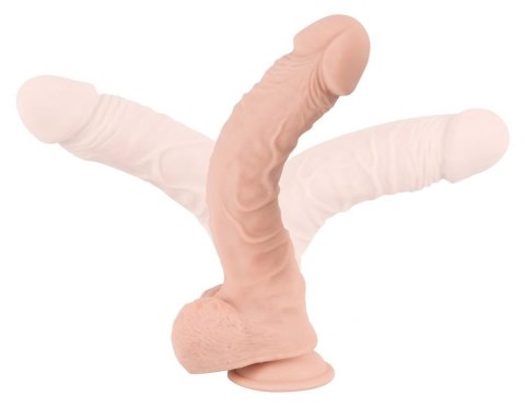 Realistyczne wyżyłowane dildo przyssawka 29,5 cm Realistyczne wyżyłowane dildo przyssawka 29,5 cm
