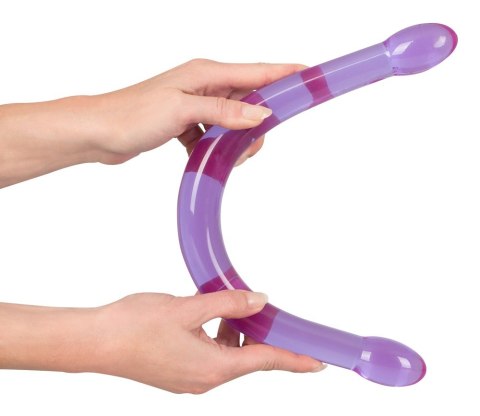 Silikonowe długie podwójne giętkie dildo 44 cm Silikonowe długie podwójne giętkie dildo 44 cm