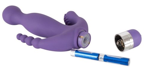 Wibrator masażer wagina łechtaczka anal 20cm 5tryb