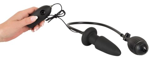 Wibrujące dildo analne pompka korek zatyczka 12 cm