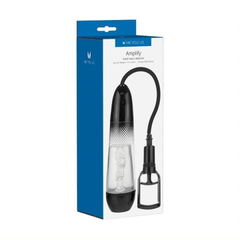 Pompka- Me You Us Amplify Pump Masturbator Clear/Black Pompka- Me You Us Amplify Pump Masturbator Clear/Black