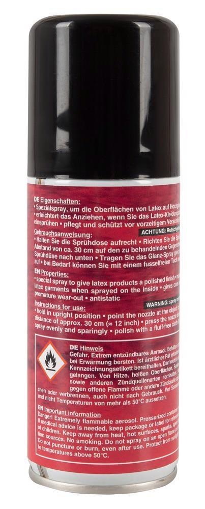 Spray pielęgnujący nabłyszczacz lateks guma bdsm Spray pielęgnujący nabłyszczacz lateks guma bdsm