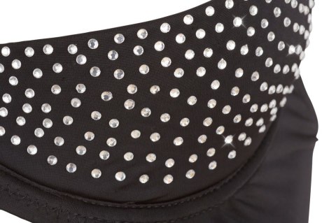 Rhinestone Shelf Bra Set 80B/M