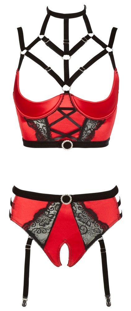 Shelf Bra Set red 85C/L Shelf Bra Set red 85C/L