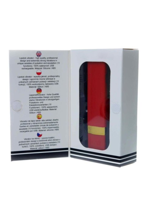 Dyskretny sex masażer mini wibrator 9cm 10trybów Dyskretny sex masażer mini wibrator 9cm 10trybów
