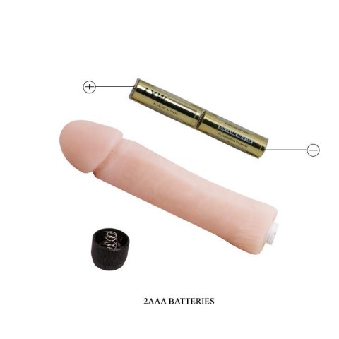 Gruby członek wibrator jak penis realistyczny 26cm Gruby członek wibrator jak penis realistyczny 26cm