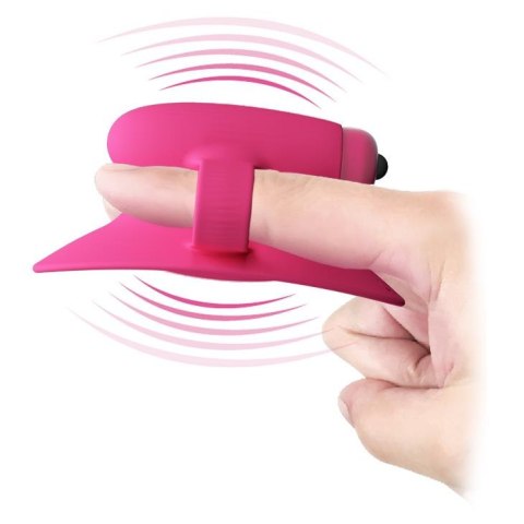 Kompaktowy masażer łechtaczki na palece 9cm 10tryb Kompaktowy masażer łechtaczki na palece 9cm 10tryb