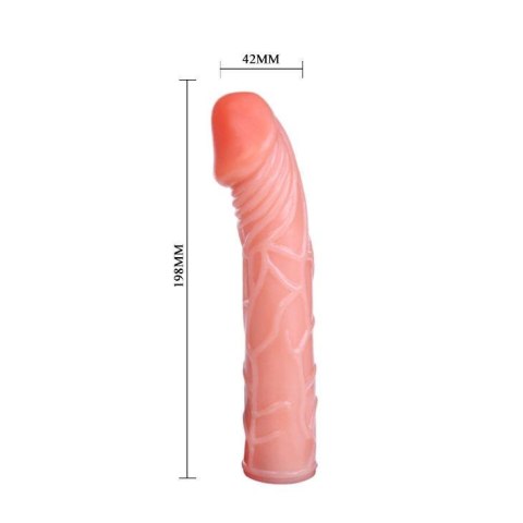 Realistyczne dildo penis członek do strap-on 19cm Realistyczne dildo penis członek do strap-on 19cm