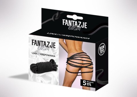 Sznur do wiązania bondage erotyka linka bdsm 5m Sznur do wiązania bondage erotyka linka bdsm 5m