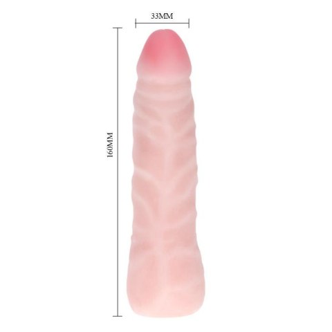 Wyginane dildo realistyczne jak penis członek 16cm Wyginane dildo realistyczne jak penis członek 16cm