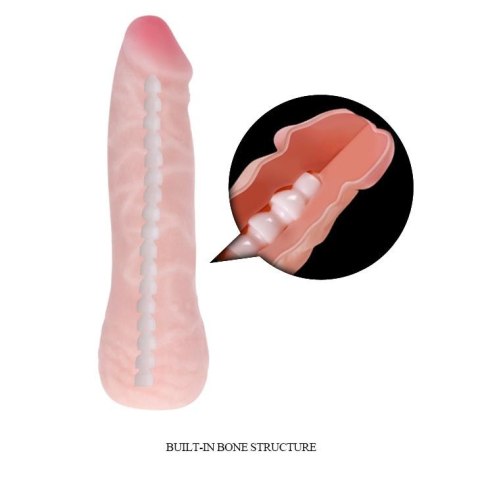 Wyginane dildo realistyczne jak penis członek 16cm Wyginane dildo realistyczne jak penis członek 16cm