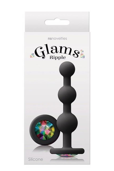 GLAMS RIPPLE RAINBOW GEM BLACK GLAMS RIPPLE RAINBOW GEM BLACK