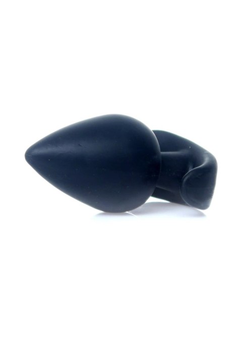 Gładka czarna zatyczka analna korek sex plug 8cm Gładka czarna zatyczka analna korek sex plug 8cm