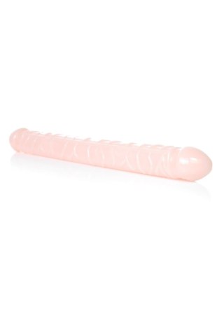 Penis podwójny dildo z żyłami sex lesbijski
