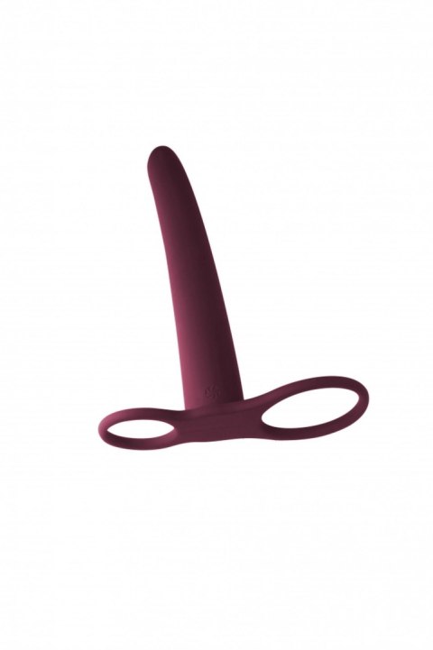 Dildo nakładka na penisa podwójna penetracja 16cm Dildo nakładka na penisa podwójna penetracja 16cm