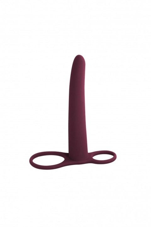 Dildo nakładka na penisa podwójna penetracja 16cm Dildo nakładka na penisa podwójna penetracja 16cm