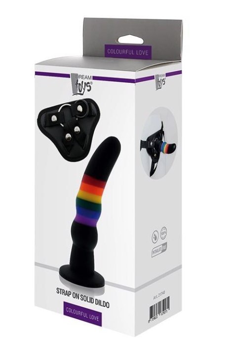Strap-on na szelkach z silikonowym dildo Strap-on na szelkach z silikonowym dildo