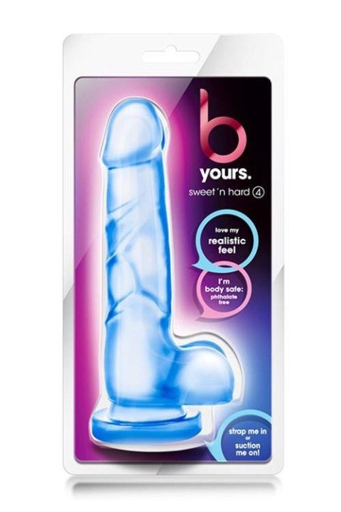 Dildo-b yours sweet n hard 4 blue Dildo-b yours sweet n hard 4 blue