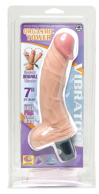 Gruby wibrator penis dildo z dużymi jądrami 17cm Gruby wibrator penis dildo z dużymi jądrami 17cm