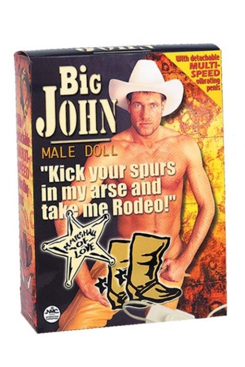 Lalka-BIG JOHN PVC INFLATABLE DOLL WITH PENIS Lalka-BIG JOHN PVC INFLATABLE DOLL WITH PENIS