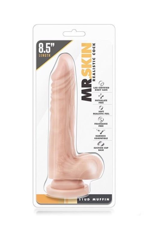 Naturalne dildo jak penis na przyssawce sex 19cm Naturalne dildo jak penis na przyssawce sex 19cm