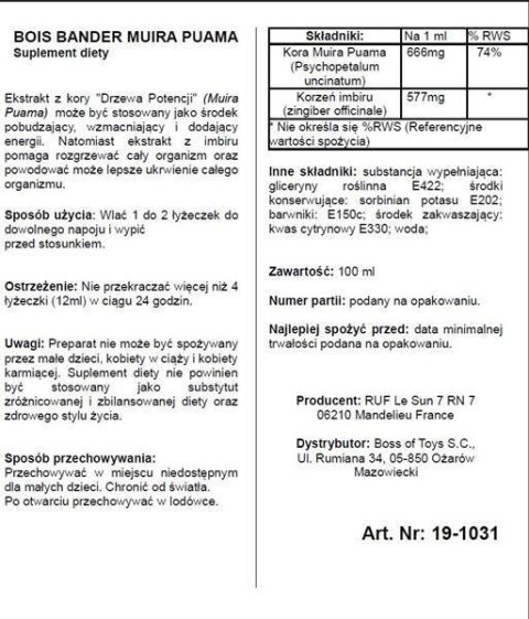 Sex krople potencji podniecające pobudzające 100ml Sex krople potencji podniecające pobudzające 100ml