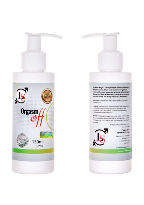 Żel opóźniający orgazm wytrysk dla mężczyzn 150ml Żel opóźniający orgazm wytrysk dla mężczyzn 150ml