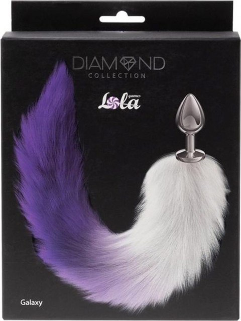 Anal Plug Diamond Galaxy Purple Anal Plug Diamond Galaxy Purple