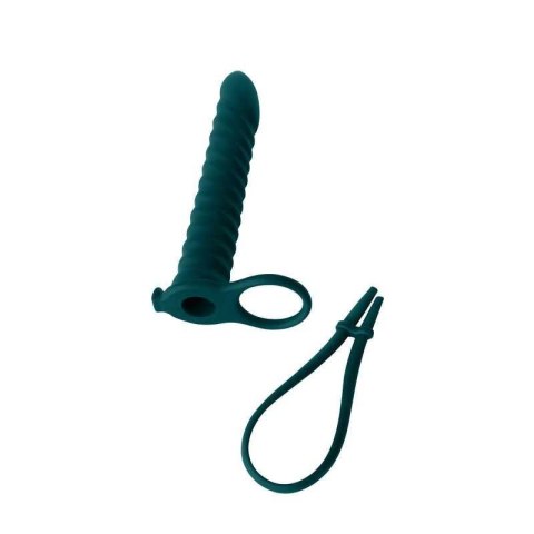 Dildo pierścień na penisa przedłużenie silikonowe Dildo pierścień na penisa przedłużenie silikonowe