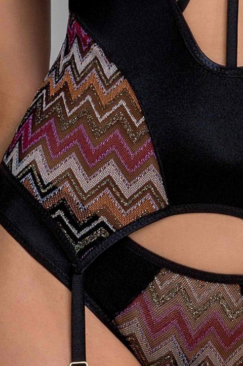 Lagerta Corset black XXL/XXXL