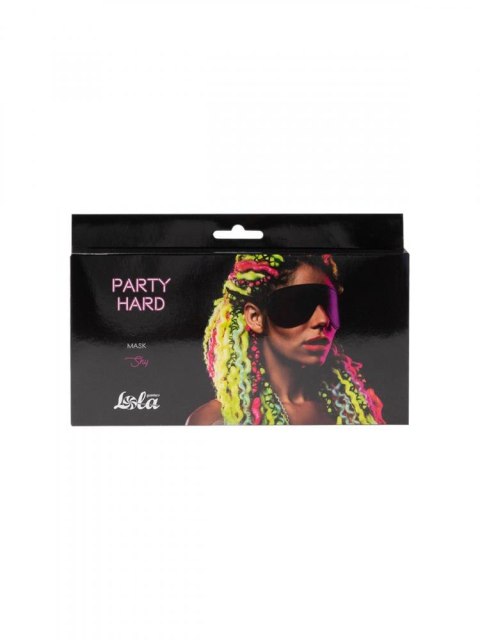 Mask Party Hard Shy Black Mask Party Hard Shy Black
