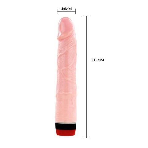 Realistyczny wibrator naturalny penis członek 21cm