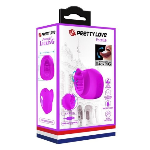 Stymulator masażer łechtaczki oralny liżący 12tryb