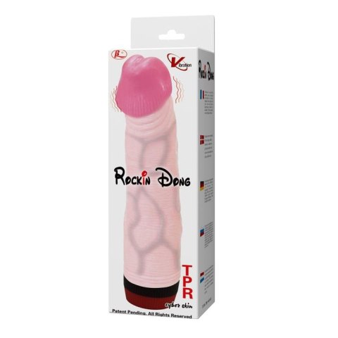 Wibrator realistyczny naturalny penis członek 21cm Wibrator realistyczny naturalny penis członek 21cm