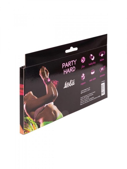 Wstążka Taśma na oczy Tape Party Hard Wink Pink Wstążka Taśma na oczy Tape Party Hard Wink Pink