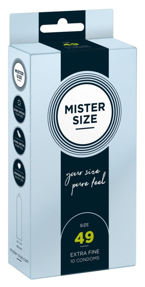 Mister Size 49mm pack of 10 Mister Size 49mm pack of 10