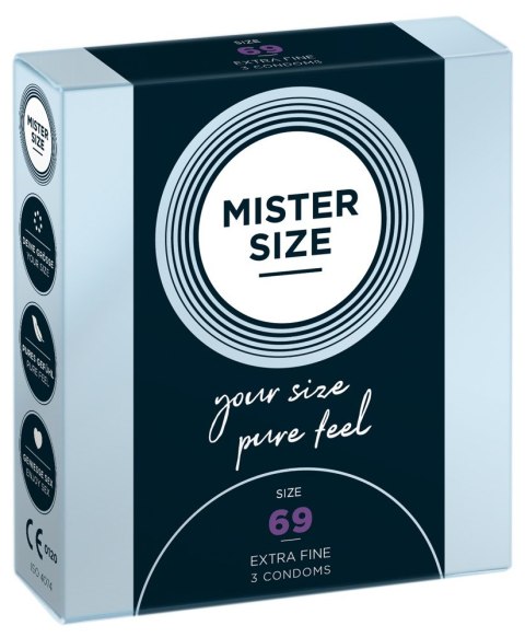 Mister Size 69mm pack of 3 Mister Size 69mm pack of 3