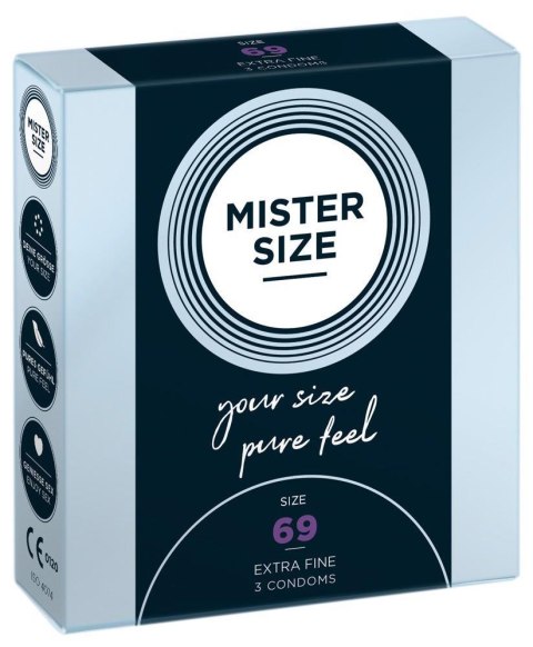 Mister Size 69mm pack of 3 Mister Size 69mm pack of 3