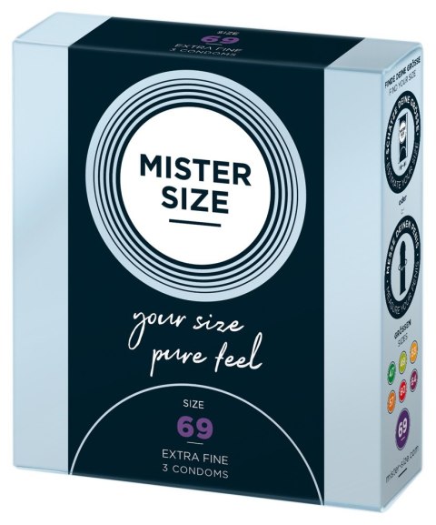 Mister Size 69mm pack of 3 Mister Size 69mm pack of 3