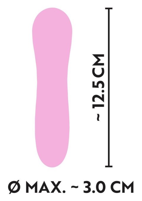 Podręczny wibrator masażer łechtaczki 12cm 7trybów